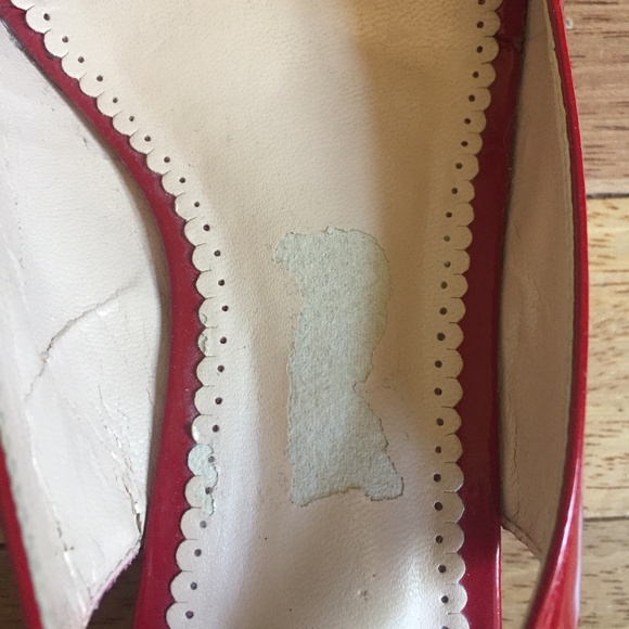 HOT Y2K PEEP TOE WEDGE - Picture 6 of 8